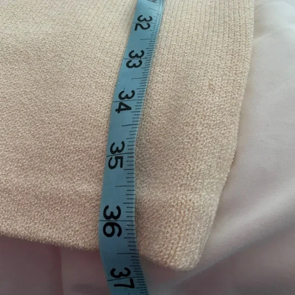 GORGEOUS Vintage St. John Collection IVORY Pearls Sequins Rhinestone Dress 6 - Picture 10 of 15